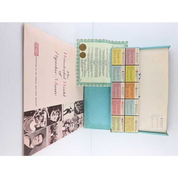 Reader's Digest Popular Music That Will Live Forever 10x LP Record Set RD31-M - Picture 4 of 16